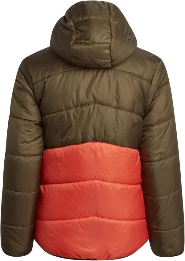 Boys' Reversible Jacket - Quilted Hooded Puffer Reversible to Sherpa Outerwear Jacket for Boys (Sizes: S-XL) - Image 6